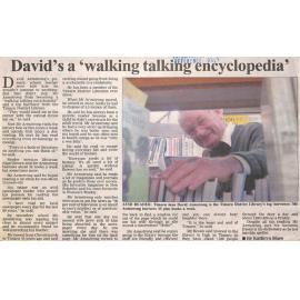 David's a 'walking talking encyclopedia'