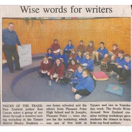 Wise words for writers