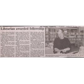 Librarian awarded fellowship