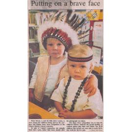 Putting on a brave face