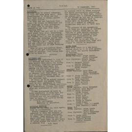 1980 Twizel High Information Sheets