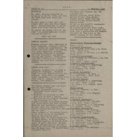 1984 Twizel High Information Sheets 