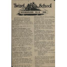 1991 Twizel Area School Householder