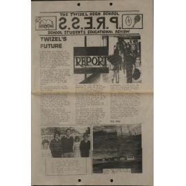 Twizel High School P.R.E.S.S. School Students Educational Review
