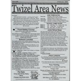 2008 Twizel Area News
