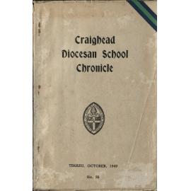 Craighead Diocesan School Chronicle no. 29 1949