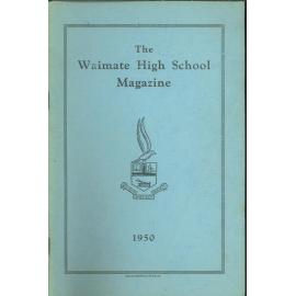 The Waimate High School magazine 1950