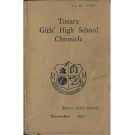 Timaru Girls' High School Chronicle 1957