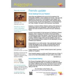 Friends of the Aigantighe Newsletter July 2014