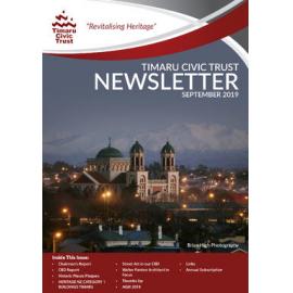 Timaru Civic Trust newsletter September 2019