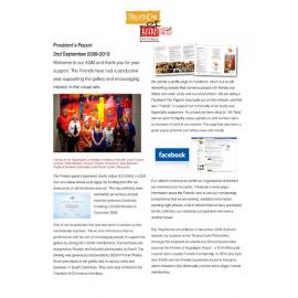 Friends of the Aigantighe: President's Report 2010