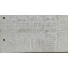 Three strong women in my life