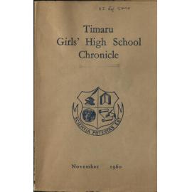 Timaru Girls' High School Chronicle 1960