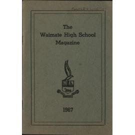 The Waimate High School magazine 1967