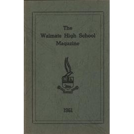 The Waimate High School magazine 1961