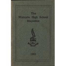 The Waimate High School magazine 1962