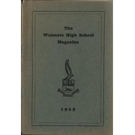 The Waimate High School magazine 1969