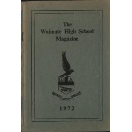 The Waimate High School magazine 1972