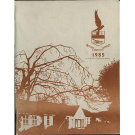 The Waimate High School magazine 1985