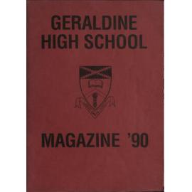 Geraldine High School magazine 1990