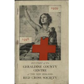 History of the Geraldine County Centre of the New Zealand Red Cross Society, 1939-1948