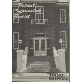 Patients' Information Booklet: Timaru Hospital