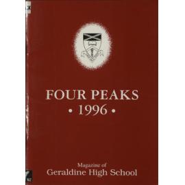Geraldine High School magazine 1996