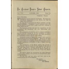 Craighead Diocesan School Chronicle vol VIII, 1928