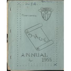 Sacred Heart Girls' College: magazine 1955