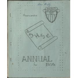 Sacred Heart Girls' College: magazine 1956