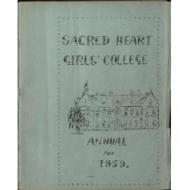 Sacred Heart Girls' College: magazine 1959