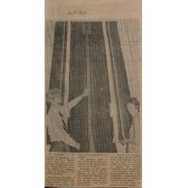 Ian Spalding woven wall hanging at Aigantighe