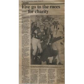 Famous Five go to the races - for charity