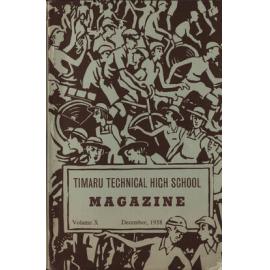 Timaru Technical High School magazine 1958