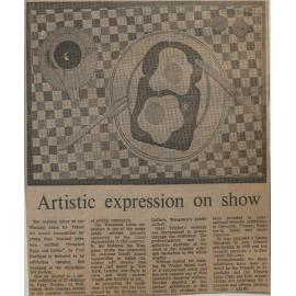 Artistic expression on show