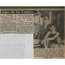 Aqua lift for Century