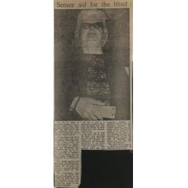 Sensor aid for the blind