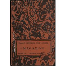 Timaru Technical High School magazine 1956