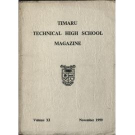 Timaru Technical High School magazine 1959