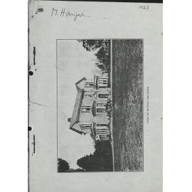 Craighead Diocesan School Chronicle 1923