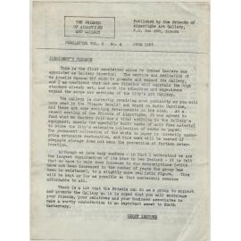 Friends of the Aigantighe Newsletter June 1982