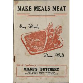 Make Meals Meat- Buy Wisely Dine Well