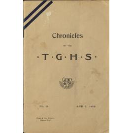 Chronicles of TGHS No.11 Apr 1923
