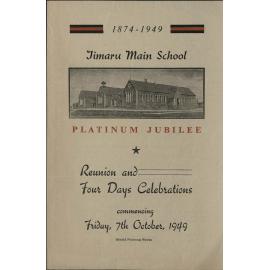 Timaru Main School Platinum Jubilee programme