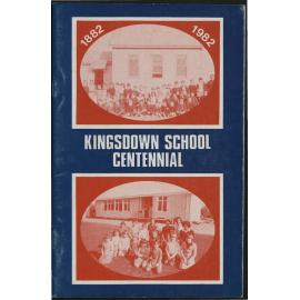 The Kingsdown School centennial 1882-1982
