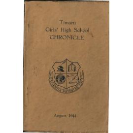Timaru Girls' High School Chronicle 1944: August 1944