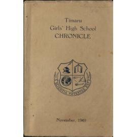 Timaru Girls' High School Chronicle 1949: November 1949