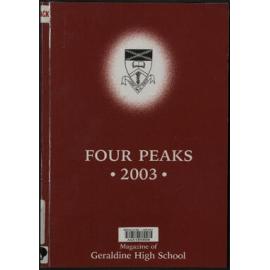 Geraldine High School magazine 2003