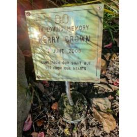 Kerry Brown plaque