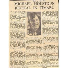 Michael Houstoun Recital In Timaru
